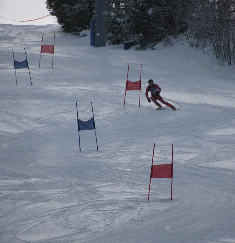 downhill skiing
